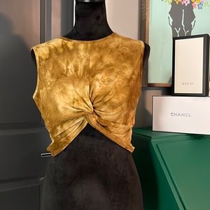 Hippie festival crop top